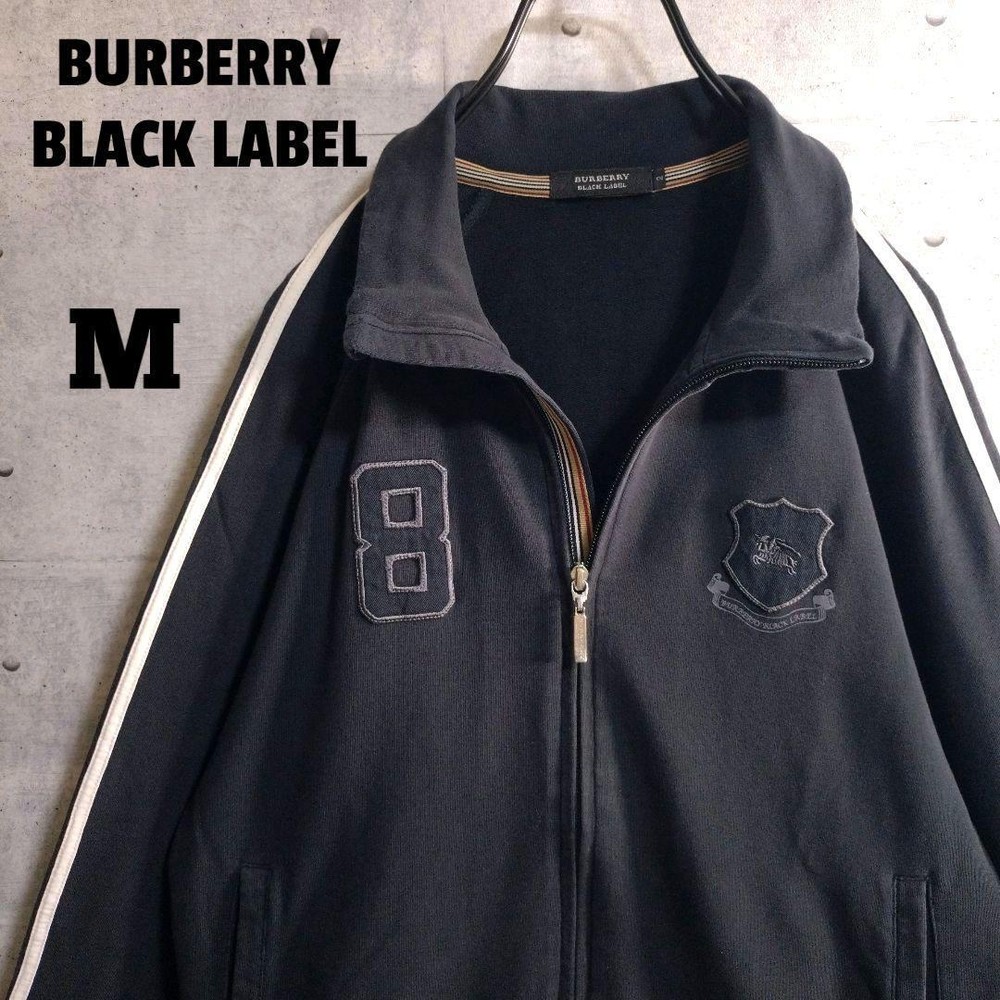 Burberry Track Jacket Black Men's Fashion from Japan