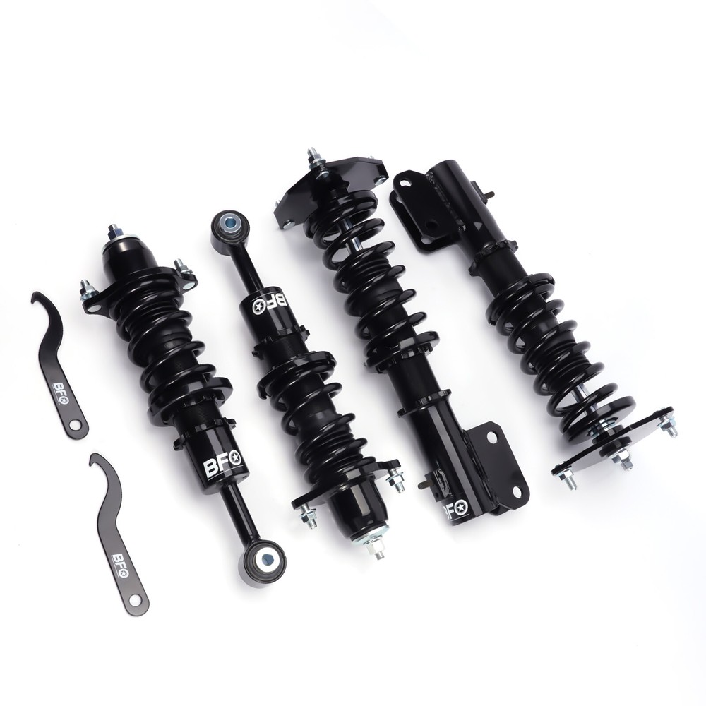 Front + Rear Adjustable Coilovers Shocks Struts Kit for Mitsubishi Lancer 02-06