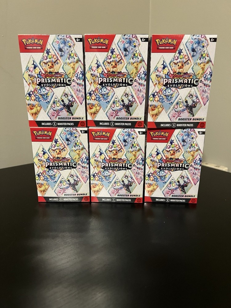 Pokémon TCG Prismatic Evolutions Booster Bundle Box