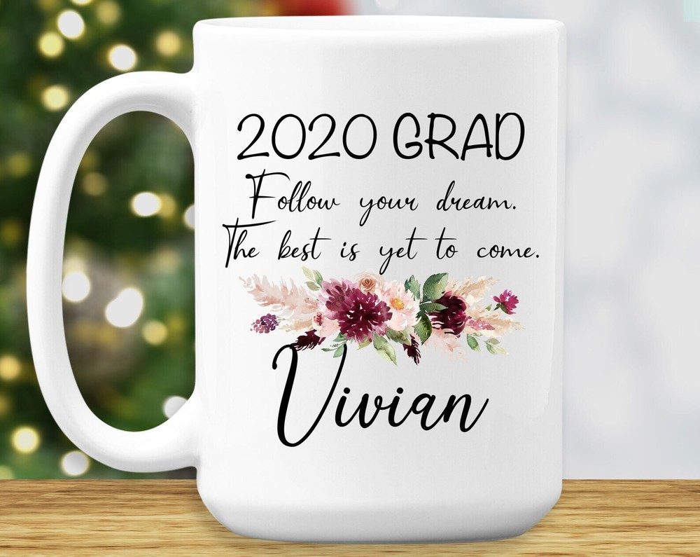 2020 Grad Coffee Mug Personalized Graduation Gift College Graduate Class Of 2020