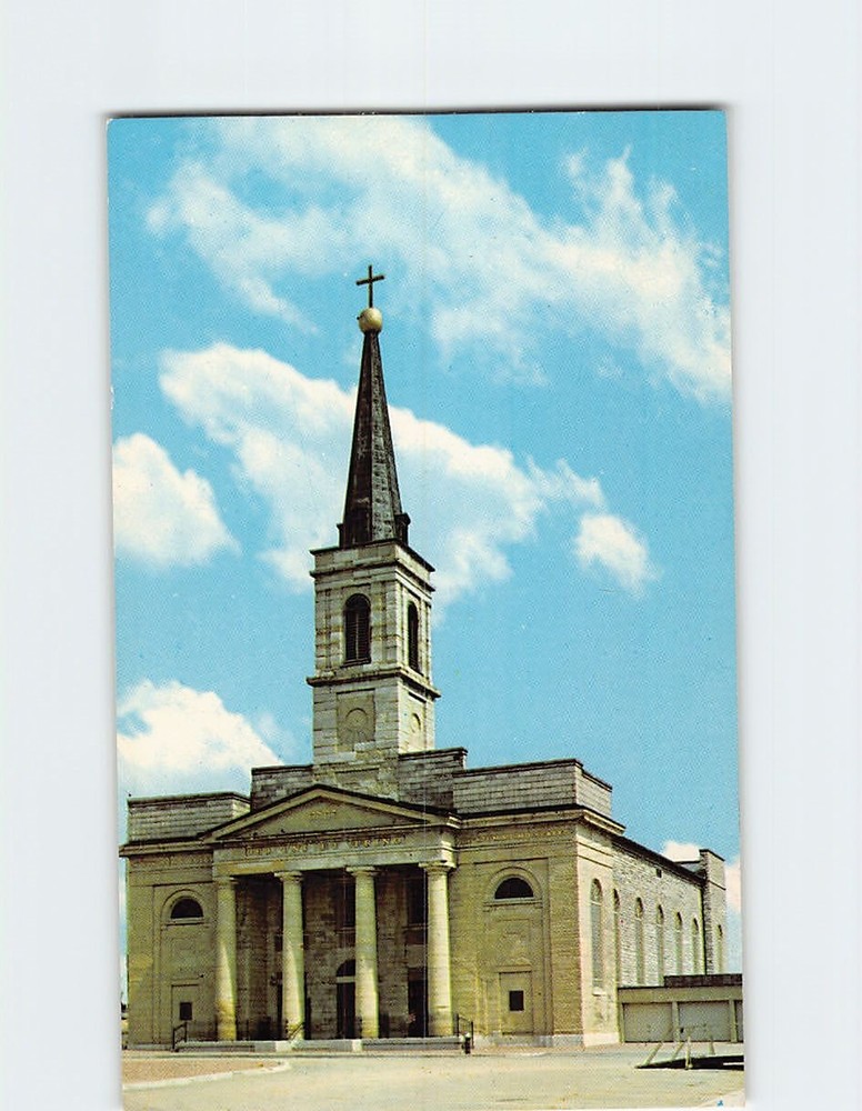 Postcard Basilica of St. Louis King of France (The Old Cathedral) Missouri USA