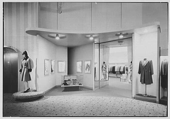 Martin's department store, business in Brooklyn, New York. Coat department I