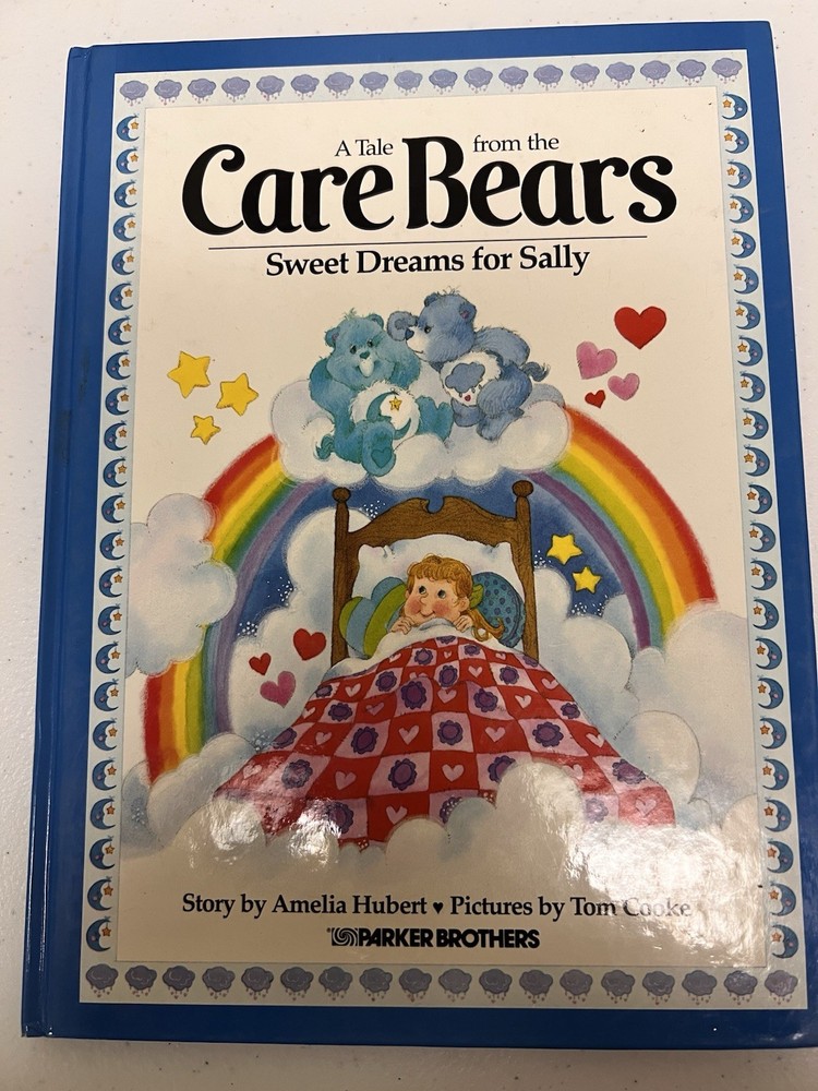 Vintage 1983 A Tale From The Care Bears Sweet Dreams For Sally Hardcover Book