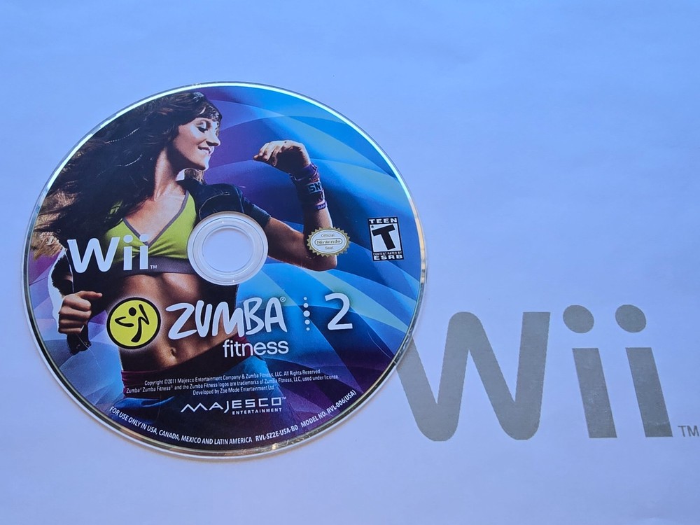--DISC ONLY-- Zumba Fitness 2 (Nintendo Wii)