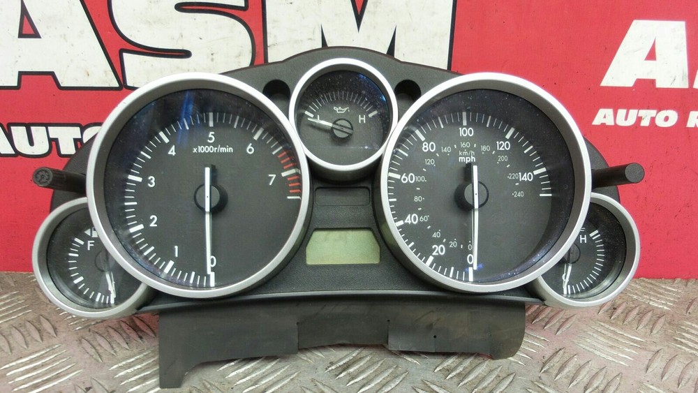 2007 MAZDA MX5 1.8L PETROL 5 SPEED MANUAL SPEEDO INSTRUMENT CLUSTER