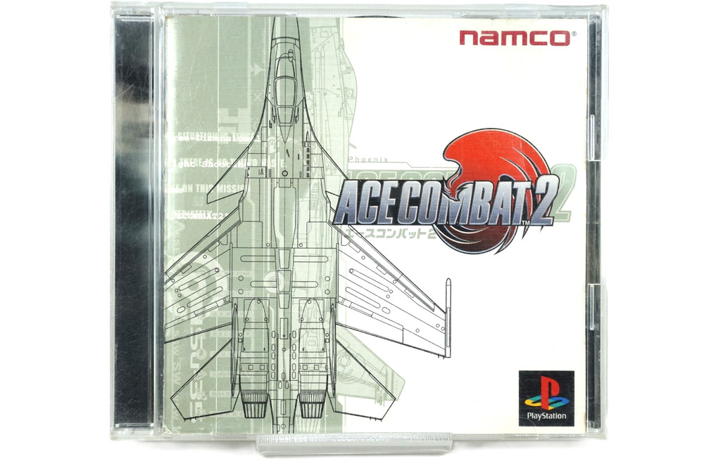 Ace Combat 2 PS1 Japan NTSC-J Namco Flight Shooter CIB PlayStation-image