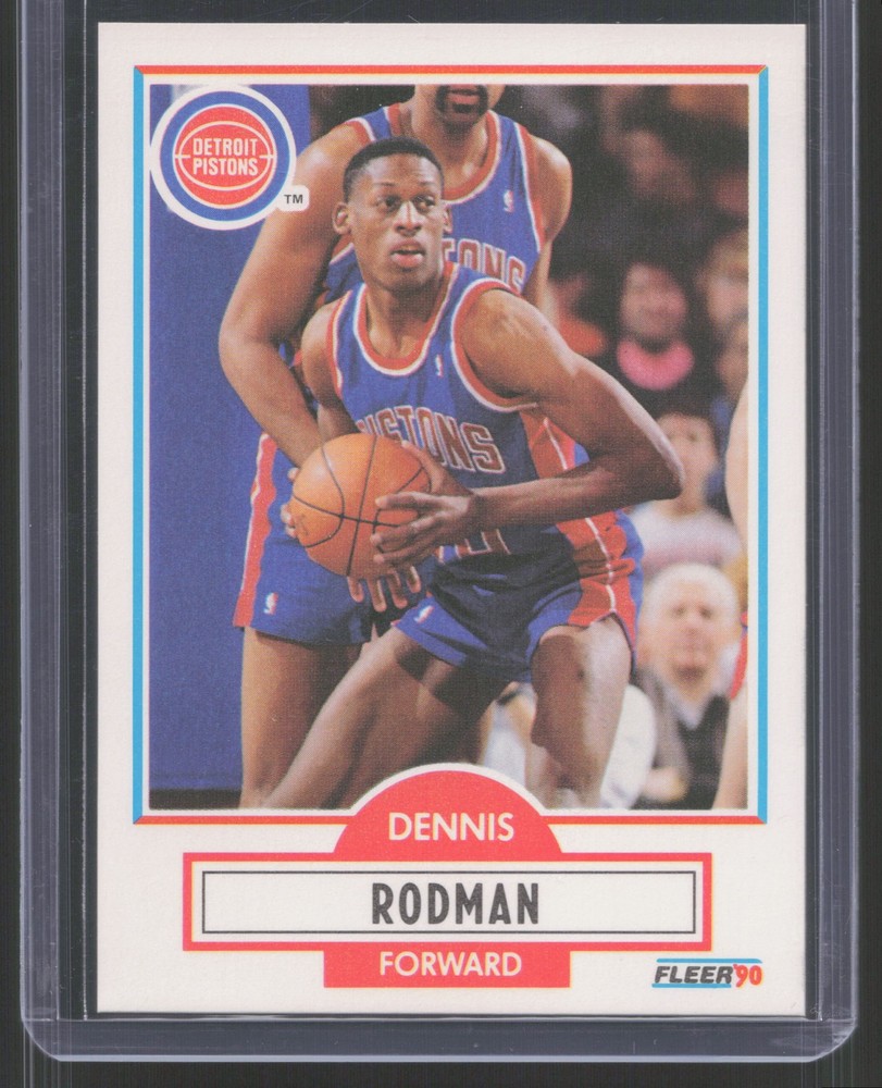1990-91 Fleer #59 Dennis Rodman