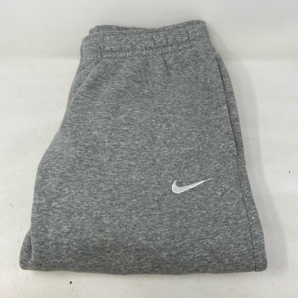 Nike Club Fleece Joggers Dark Grey/White Men’s Small