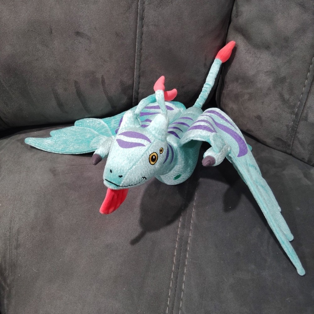 Disney Parks Banshee Pandora Avatar World Blue Purple Plush Toy Mint Condition