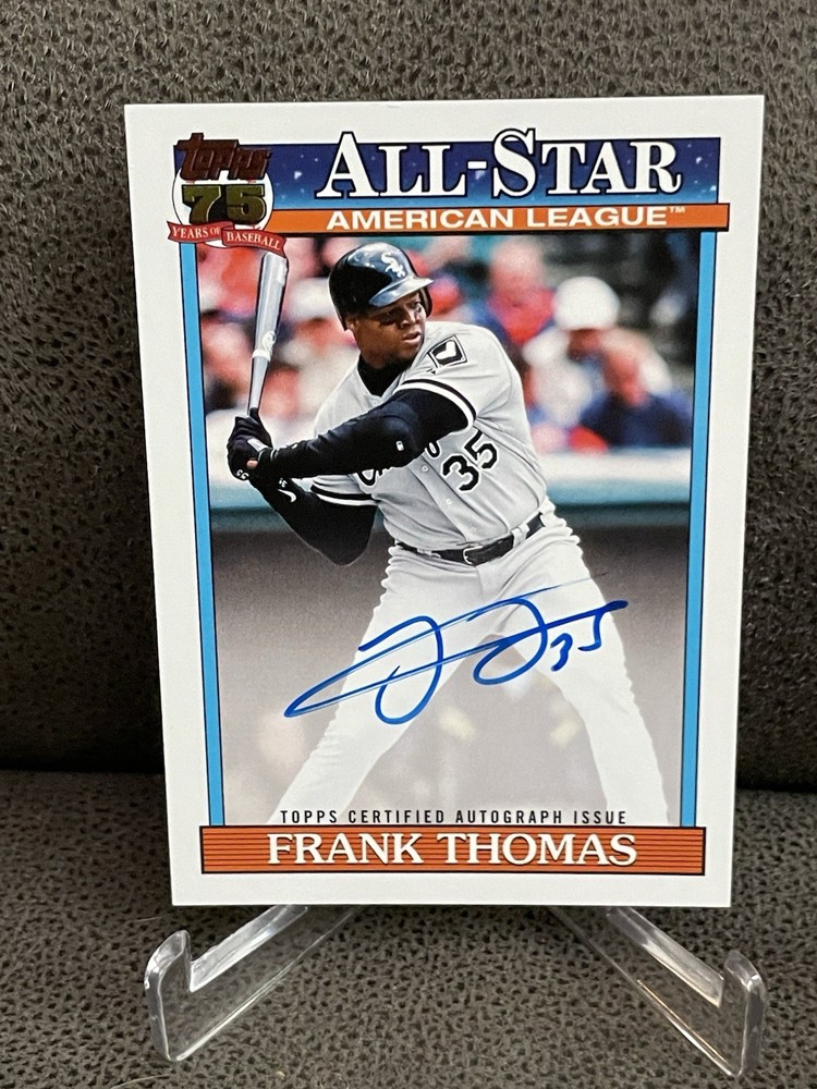 🔥Frank Thomas 2026 Topps Series 2 1991 All Stars On Card Auto White Sox