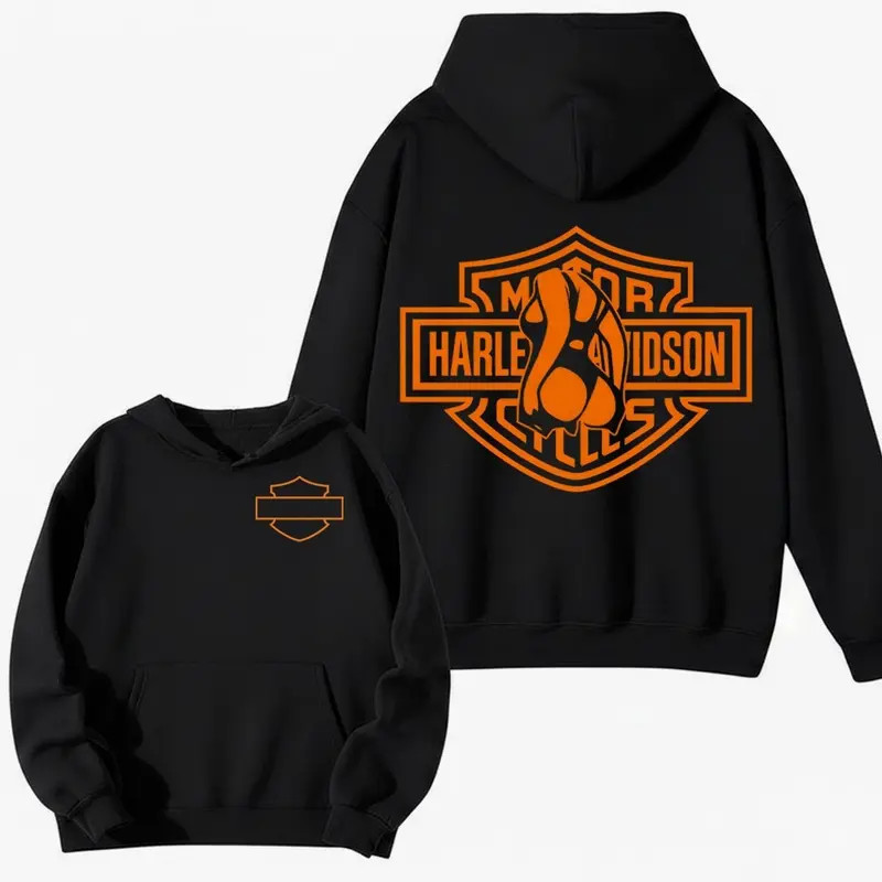 Barley Chick Biker Style Ver2 T-Shirt, Hoodie - Vintage Harley Motor