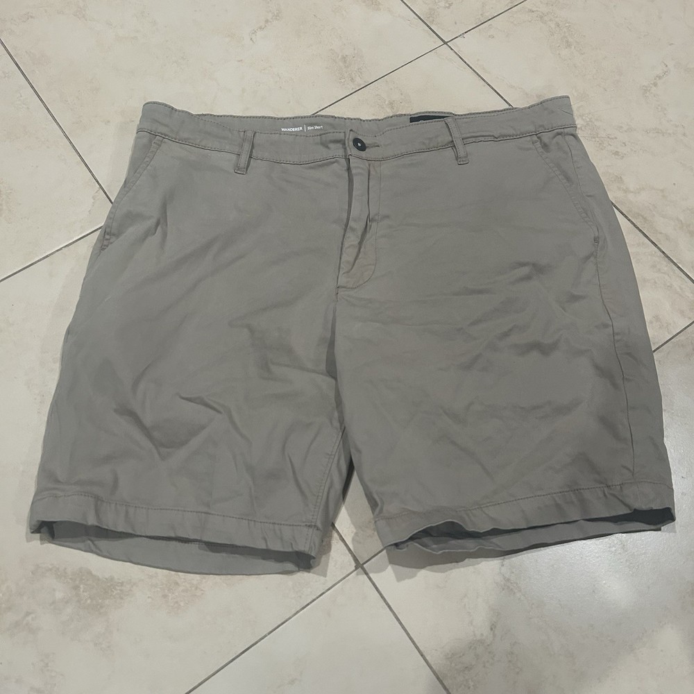 AG Adriano Goldschmied Men's Size 40 R The Wanderer Slim Trouser Shorts Cotton
