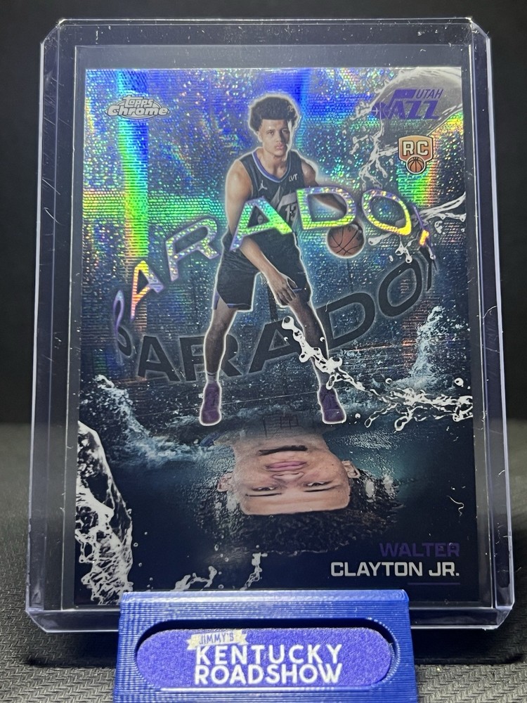 2025-26 Topps Chrome - Walter Clayton Jr. RC Paradox SP - Case Hit - Jazz Rookie