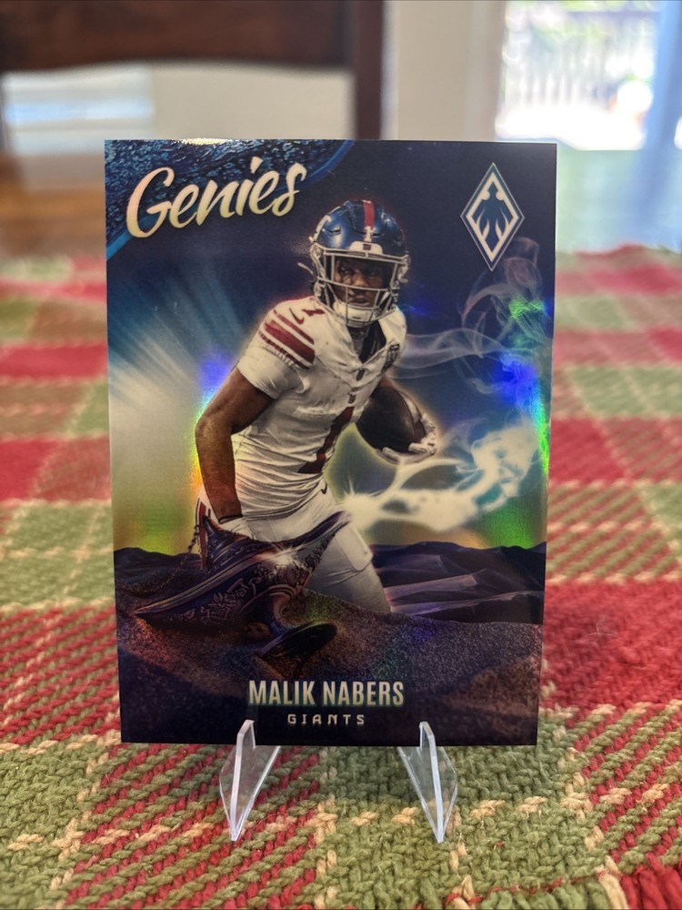 2025 Panini Phoenix Malik Nabers Genie Case Hit/ SSP