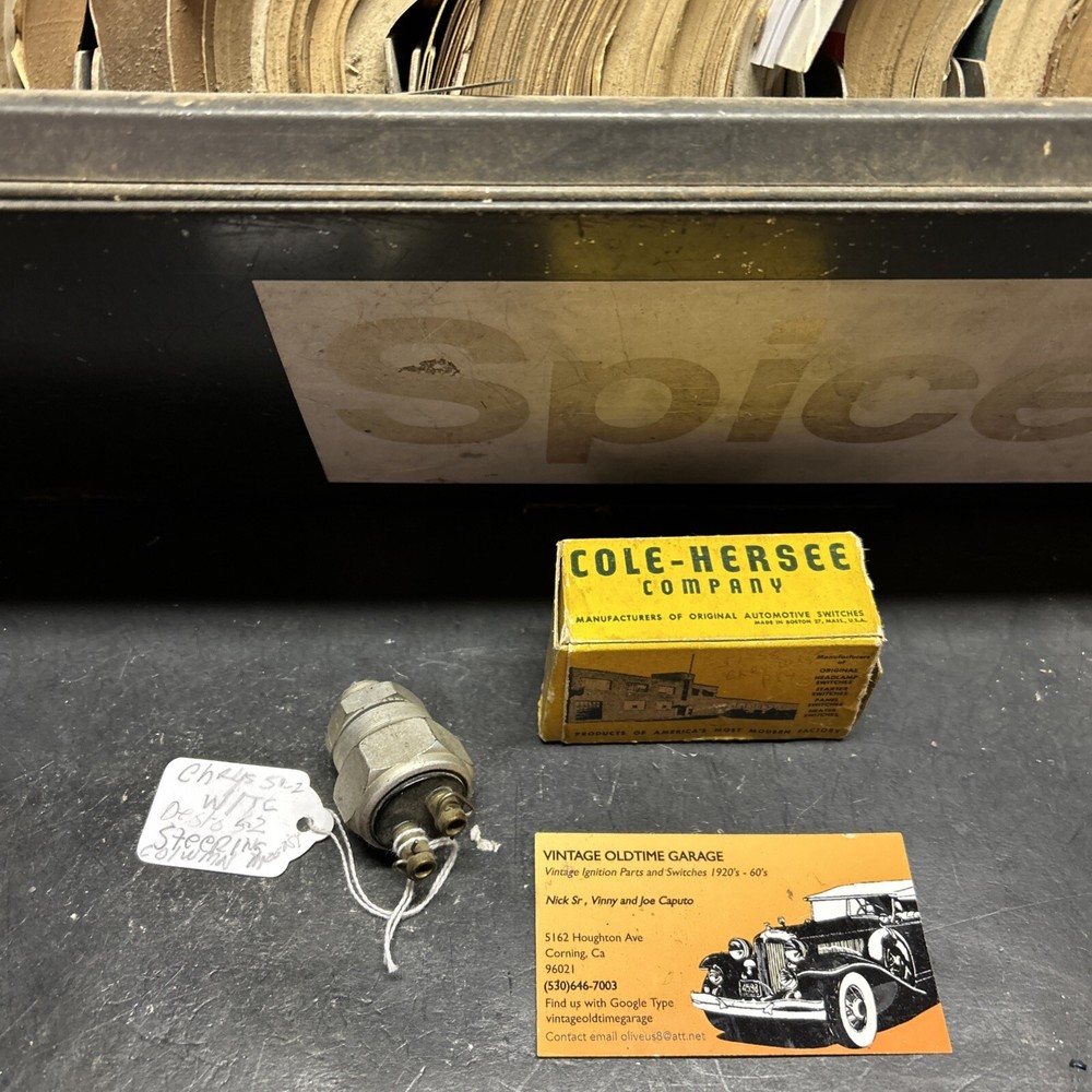 1951 1952 Chrysler neutral safety switch