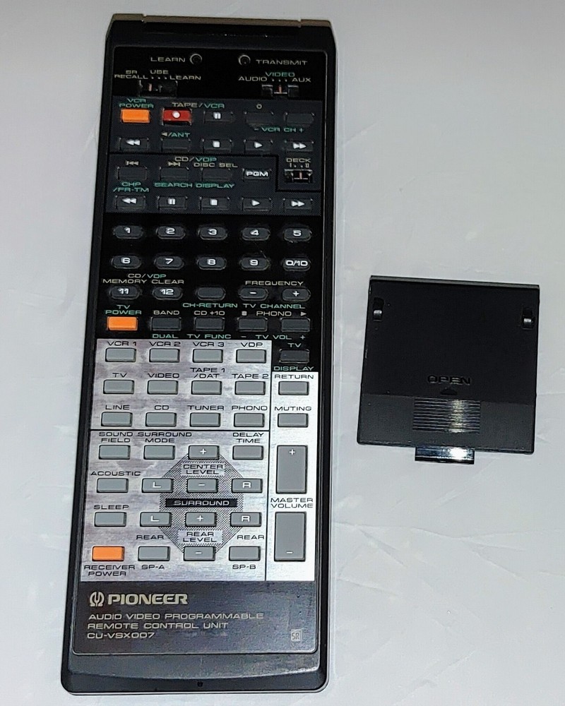 (RARE) Pioneer CU-VSX007 Programmable Receiver / Multi Device Remote Control OEM