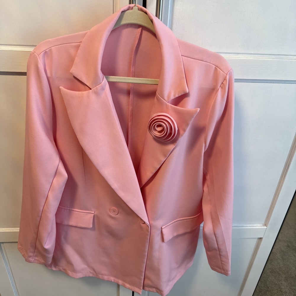 Women's Light Pink Blazer