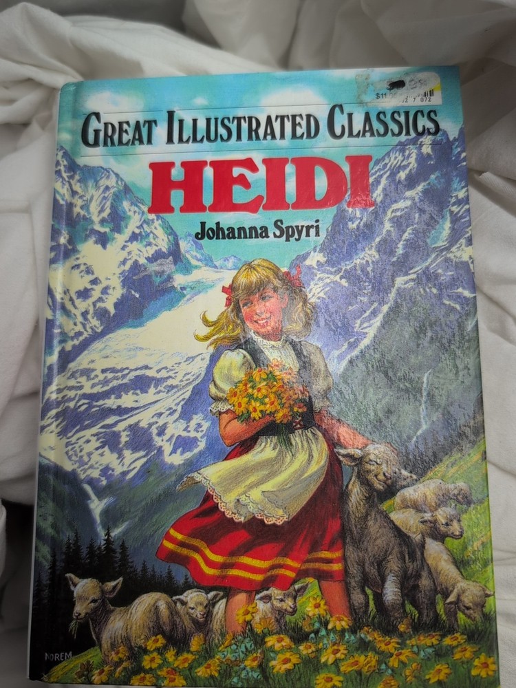Great Illustrated Classics Heidi By Johanna Spyri Hardback
