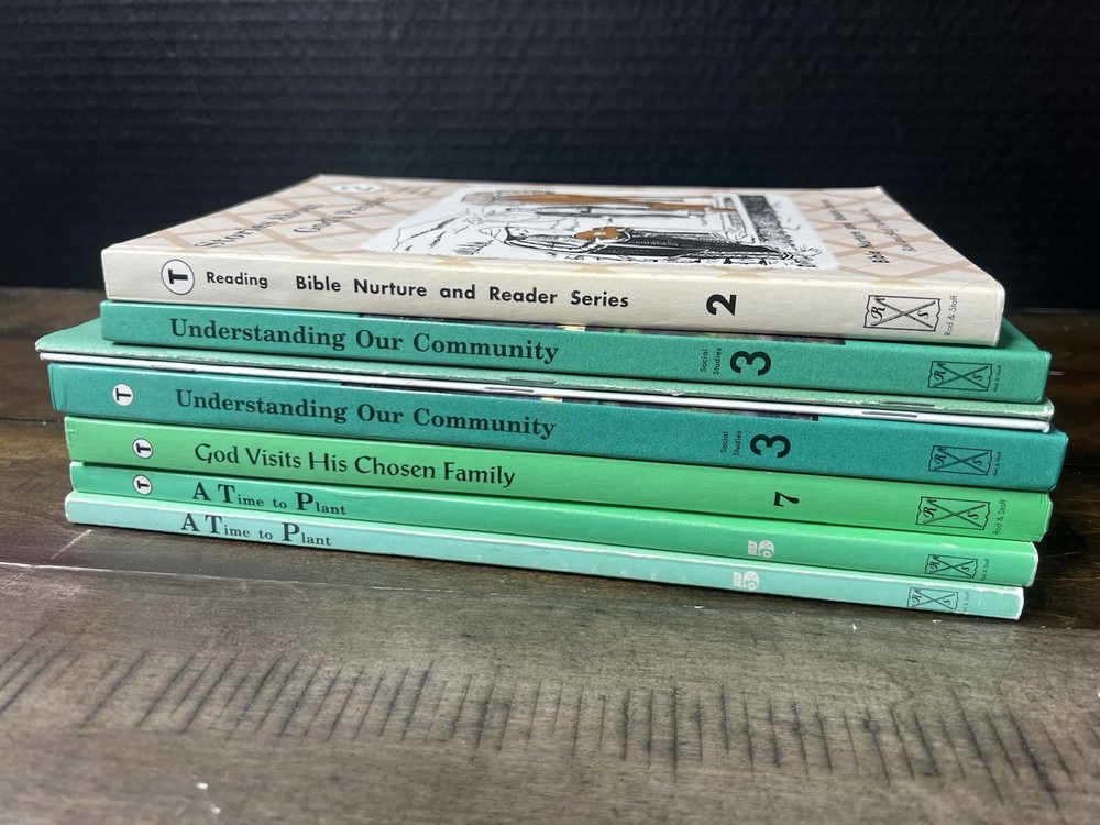 Rod & Staff Homeschool Book Lot Christian Education Reading Grade 2,3,7 Teacher