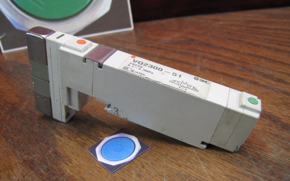 SMC VQ2300-51 5-Port Solenoid Valve 24VDC for VQ2000 manifold