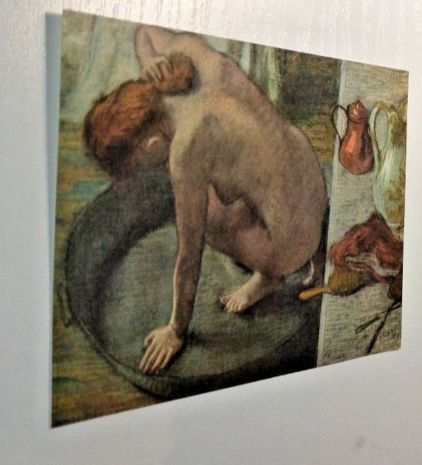 Edgar Degas ~ The Tub ~ 1954 Albert Skira 3-1/2