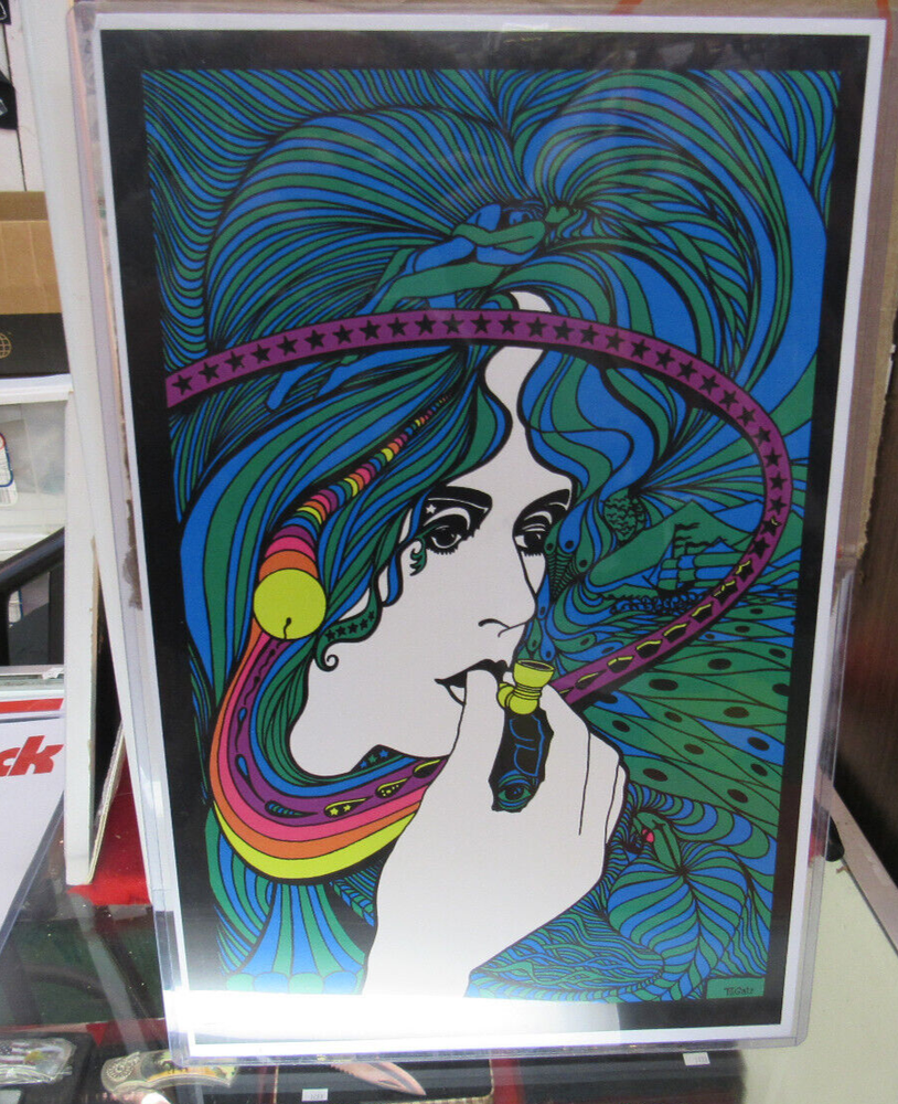 ACID QUEEN POSTER LATE 2000'S  11 X 17 IN TOP LOADER CONCERT BOARD SALEM MA-image