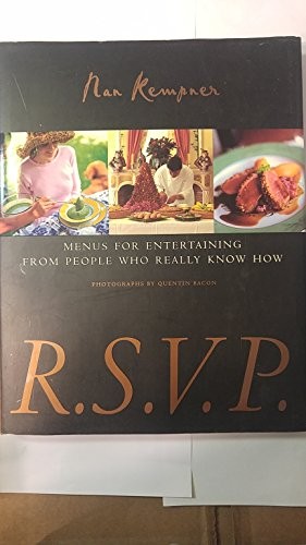 R.S.V.P.: Menus for Entertaining from ..., Kempner, Nan