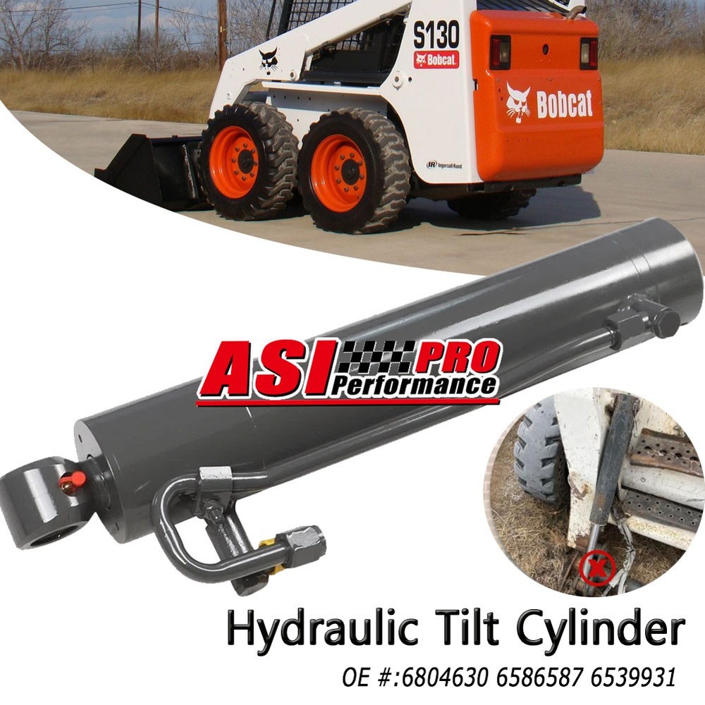 Hydraulic Tilt Cylinder Fit Bobcat S130 T140 753 763 6804630 6586587 6539931
