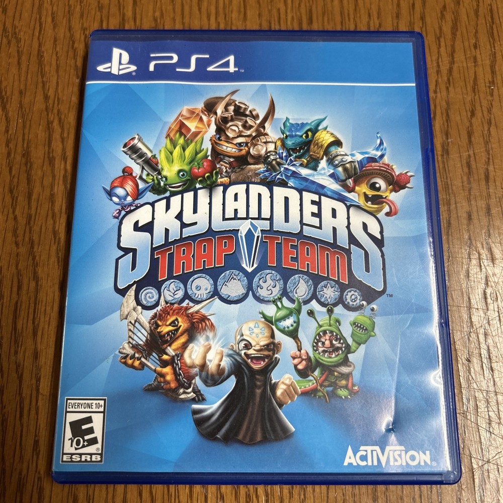 Skylanders Trap Team PS4 Game - Authentic Tested Activision PlayStation 4 Sony