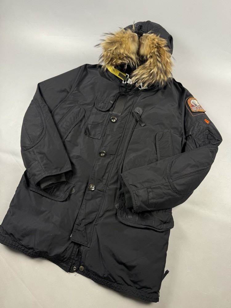 Parajumpers Heavy Coat Black Masterpiece Series Size l