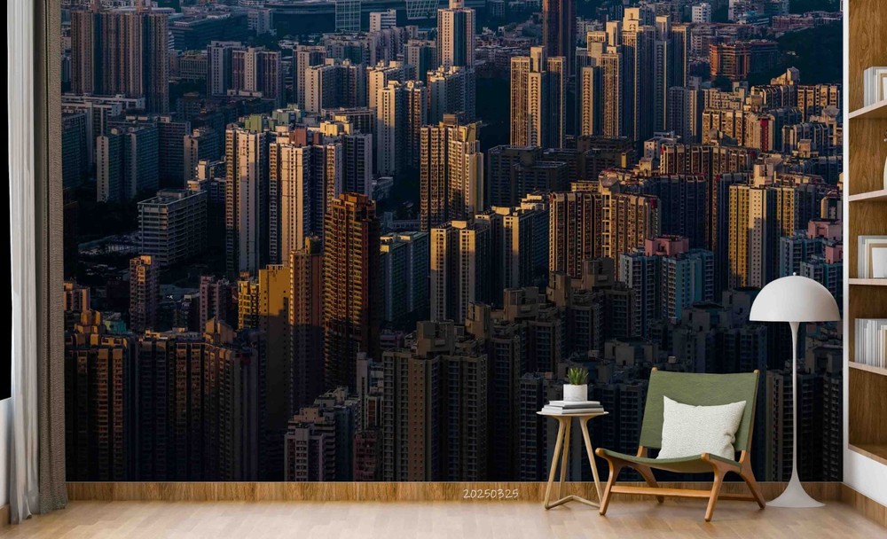3D City Architecture Landscape Wall Murals Wallpaper Murals Wall Sticker 2