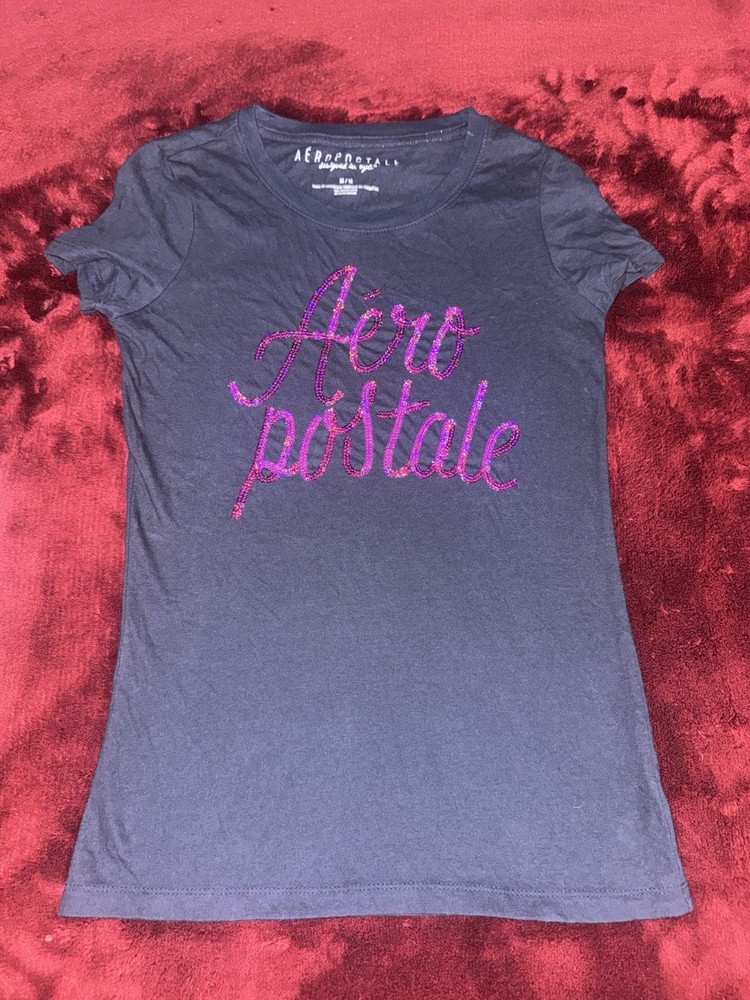 Aeropostale Crew Neck Short Sleeve Women's T-Shirt M
