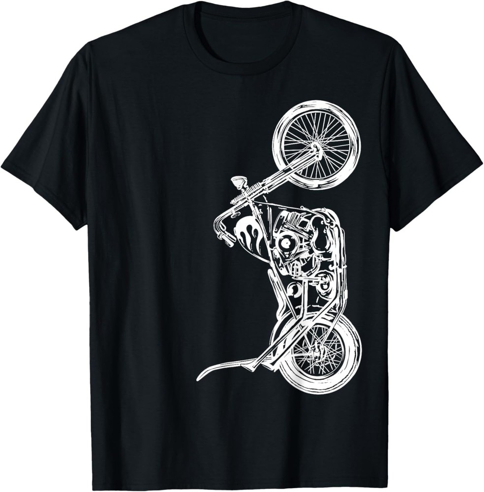 Chopper Knucklehead Panhead Shovelhead Motorcycle T-Shirt