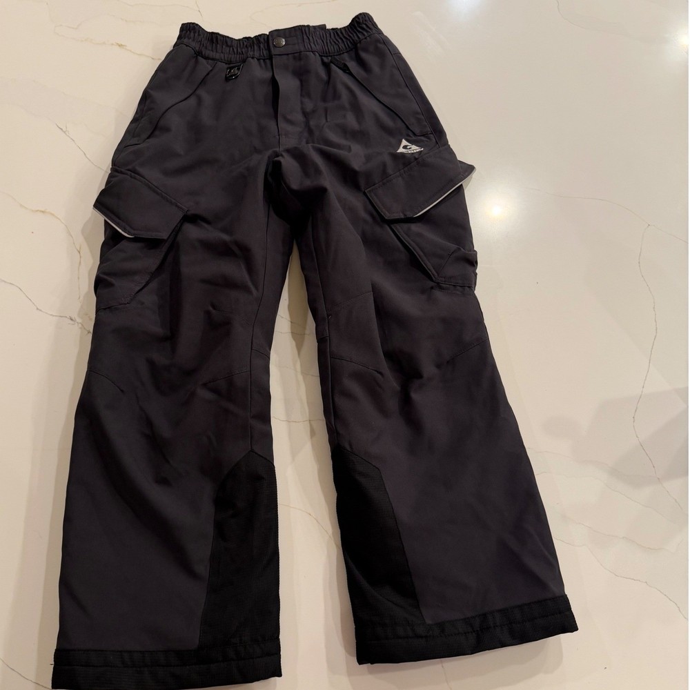 Gerry Snow Pants Boys Size 10-12 Black Insulated Waterproof Ski Snowboard