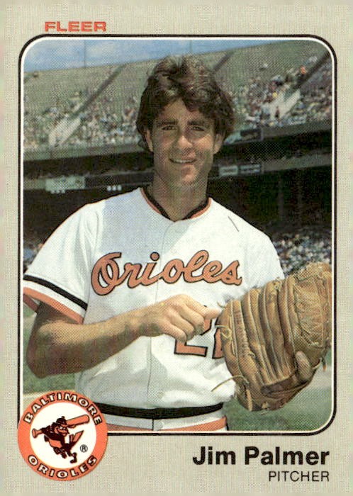 1983 Fleer #69 Jim Palmer
