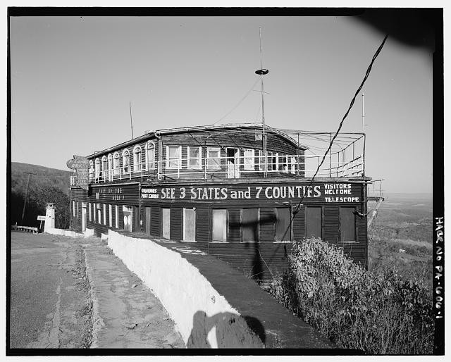 Photo:Bedford PA Grand View Point Hotel 1910s See 3 States Telescope