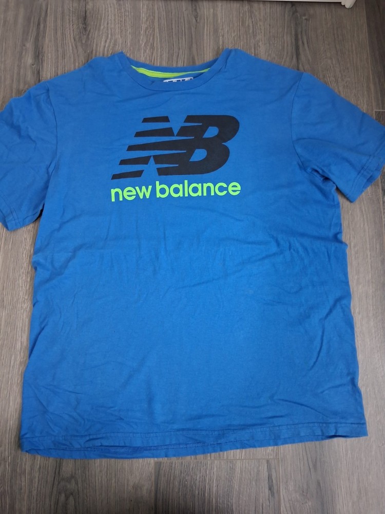 New Balance T Shirt Blue Size Medium