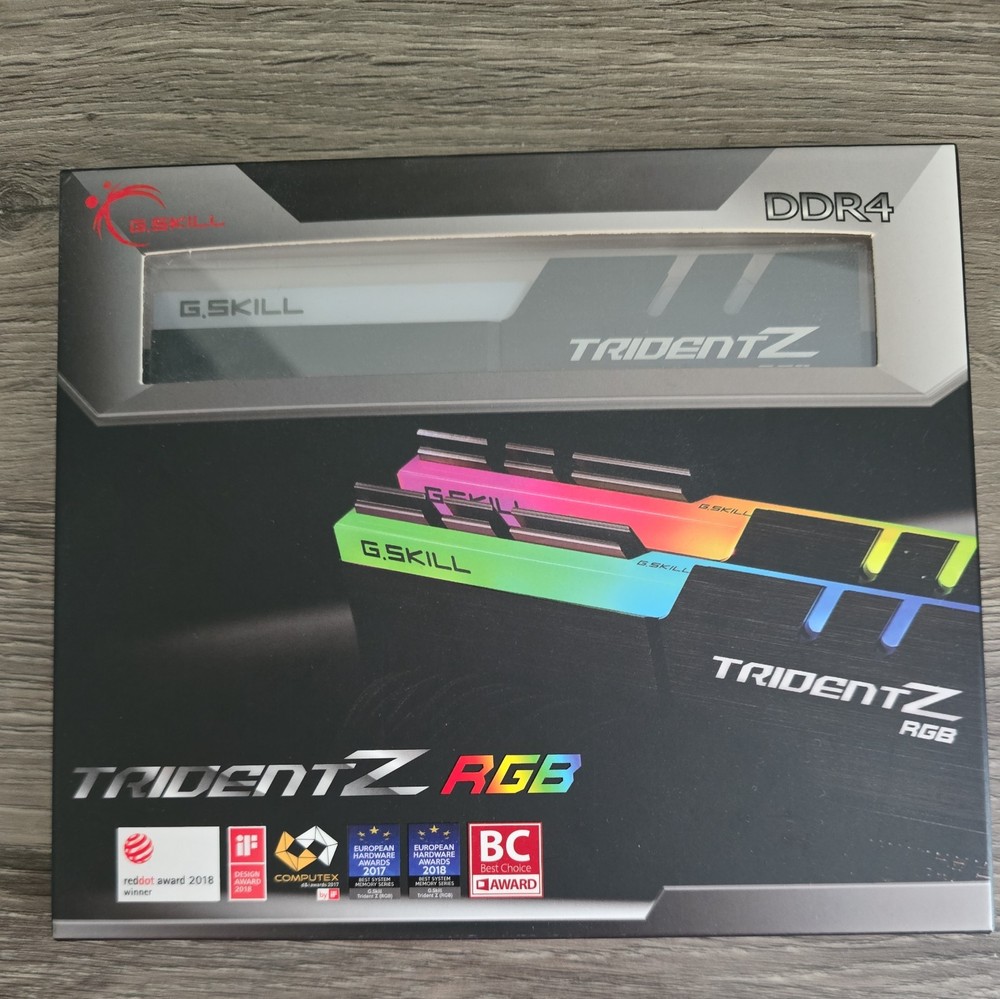 G. SKILL Trident Z RGB 16GB (2 x 8GB) PC4-24000 (DDR4-3000) Memory