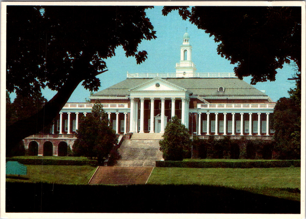 Vintage Postcard Handley High School Winchester Virginia Historic