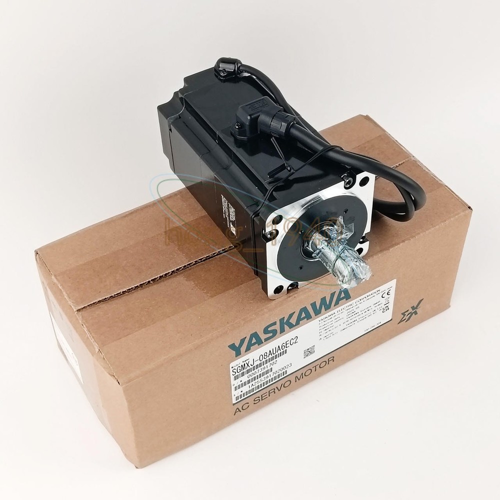 One Yaskawa SGMXJ-08AUA6EC2 AC Servo Motor New