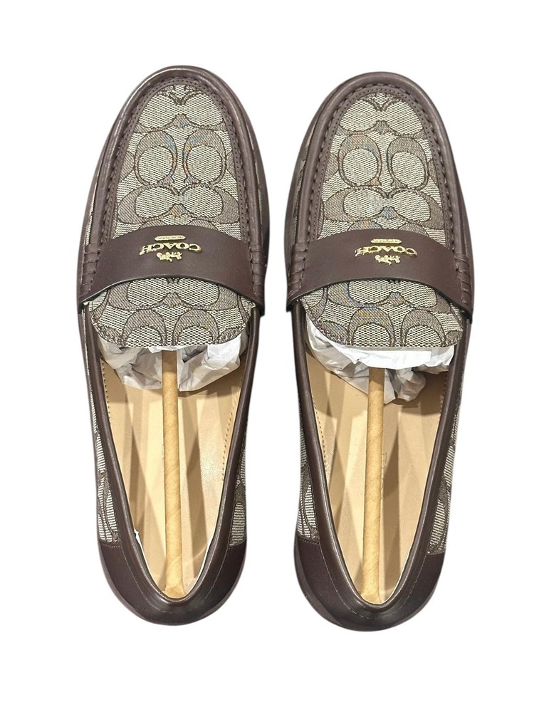 BNWT - Coach Janie Loafer Maple Size US 10/UK 8/EUR 40.5 Style# CZ089 AUTHENTIC