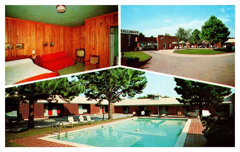 Postcard SWIMMING POOL SCENE Griffin Georgia GA m/09 AT5906