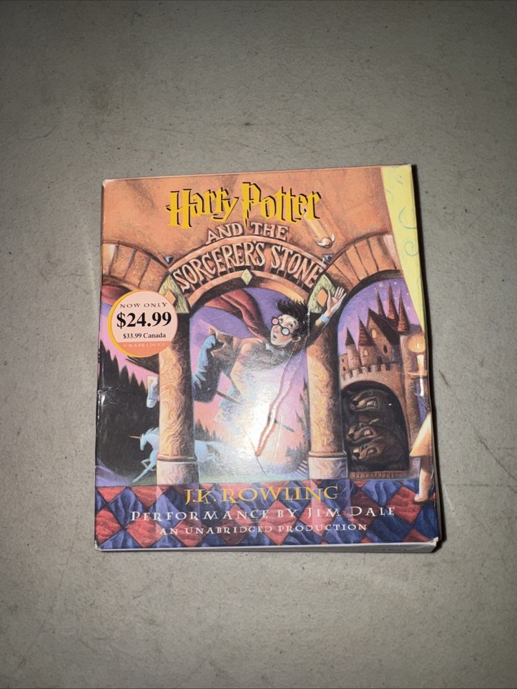 Harry Potter and the Sorcerer's Stone - Audio CD By Rowling, J.K. - GOOD