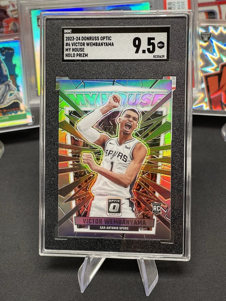 2023-24 Panini Donruss Optic - My House Victor Wembanyama #6 Holo Prizm (RC)