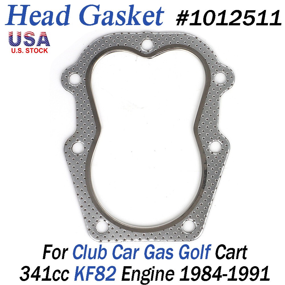Club Car Gas Golf Cart Head Gasket 341cc KF82 Engine 1984-1991 OEM 1012511