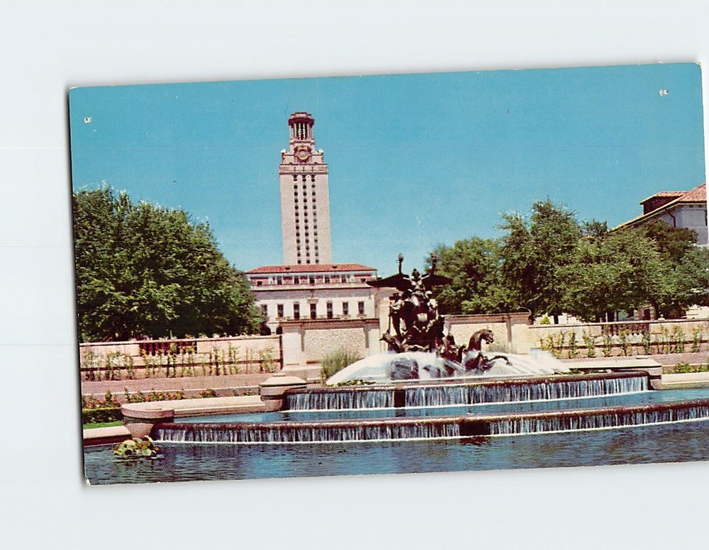 Postcard Main Building University of Texas Austin Texas USA