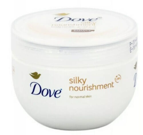 Dove Silky Nourishment Body Cream Moisturizer 300 Ml & 10 Oz
