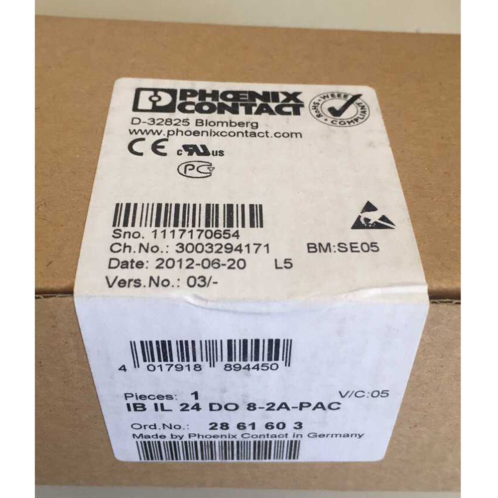 New in box Phoenix 2861603 IB IL24 DO 8-2A-PAC Module FAST SHIP #A6-4