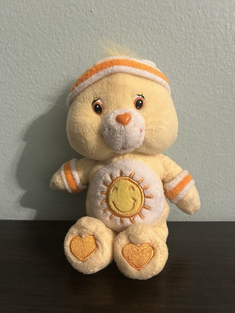 Care Bears Funshine Bear Fit ’n Fun Yellow 2004 8