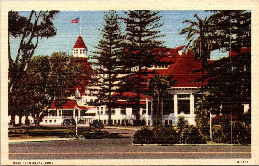 Hotel del Coronado San Diego California Vintage Postcard
